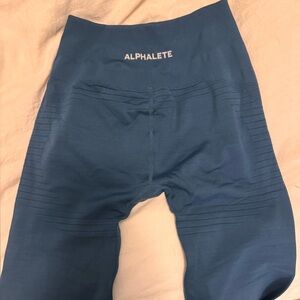 Alphalete Leggings - Atlantic Blue - Small